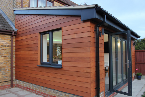 Single storey rear extension to create open plan kitchen / living area - Newborough